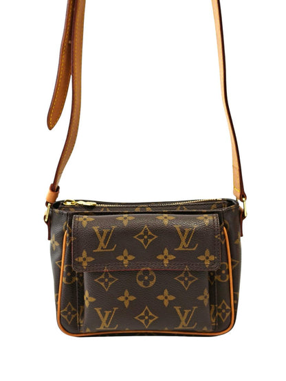 LV 路易威登 Monogram Viva-Cité PM M51165 单肩包 棕色 管理编号：11833