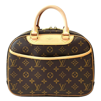 LV ルイ・ヴィトン モノグラム トゥルービル M42228 ハンドバッグ 茶 管理番号：11834