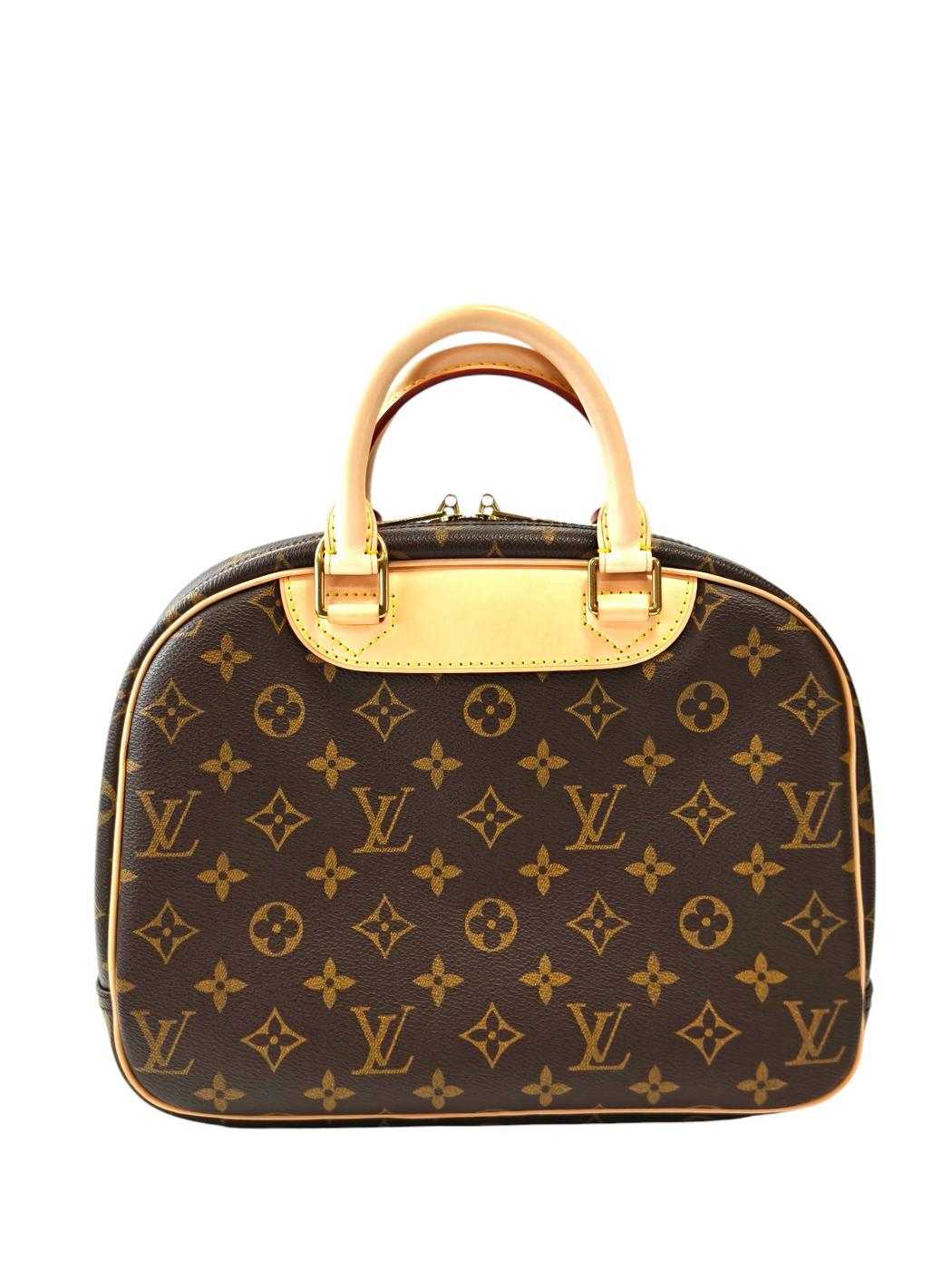 LV ルイ・ヴィトン モノグラム トゥルービル M42228 ハンドバッグ 茶 管理番号：11834