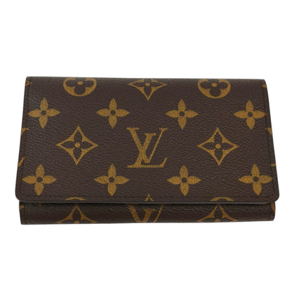 LV 路易威登 Monogram Portefeuille Trésor M61730 CA1077 钱包 棕色 管理编号：11871