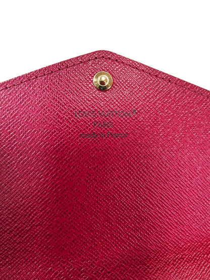 LV 路易威登 Monogram Sarah 钱包 M62234 IC标签 棕色 管理编号：11873