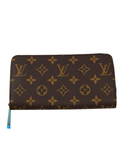 LV 路易威登 M28278 Monogram Zippy Wallet 天蓝色 钱包 茶 管理编号：11877