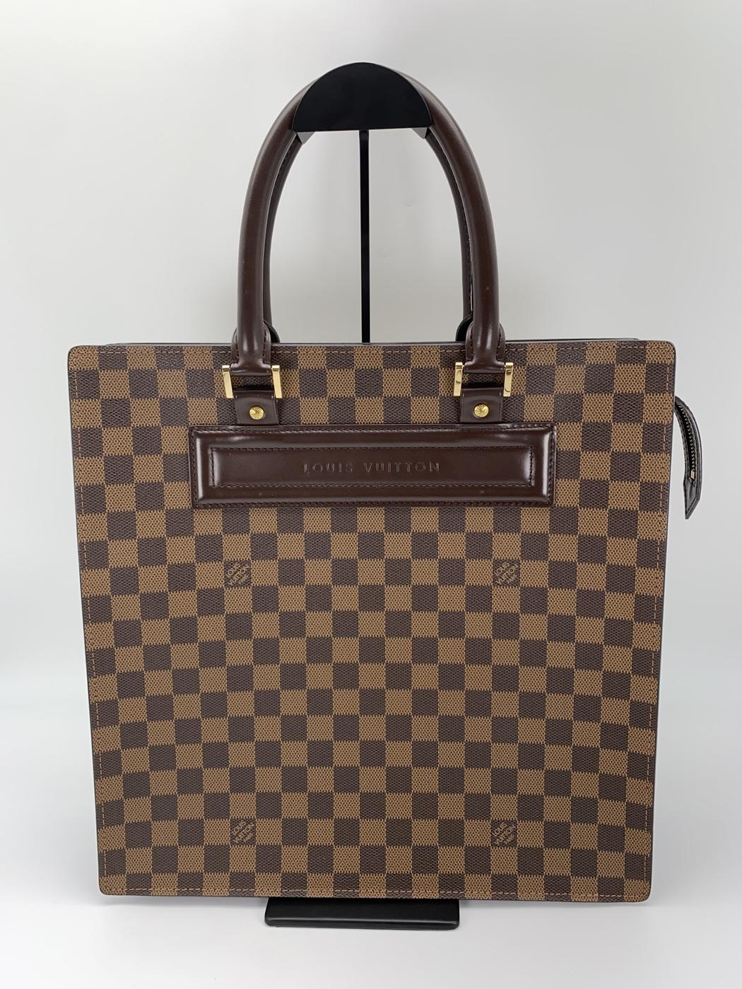 LOUIS VUITTON ルイ ヴィトン ダミエ ヴェニスGM トートバッグ ハンドバッグ N51146 MI0052 2002年製 茶 管理番号：8990