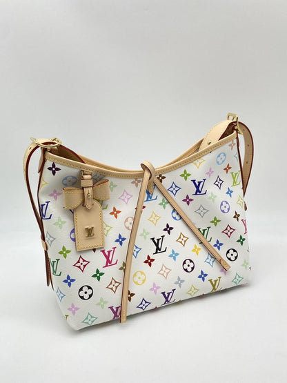 LOUIS VUITTON ルイヴィトン LV×TM 村上隆 キャリーオール NM PM モノグラム・マルチカラー M13661 管理番号：9166