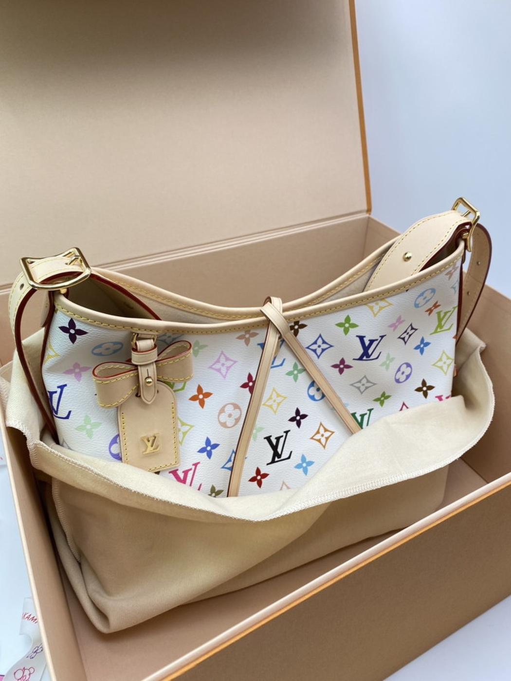 LOUIS VUITTON ルイヴィトン LV×TM 村上隆 キャリーオール NM PM モノグラム・マルチカラー M13661 管理番号：9166