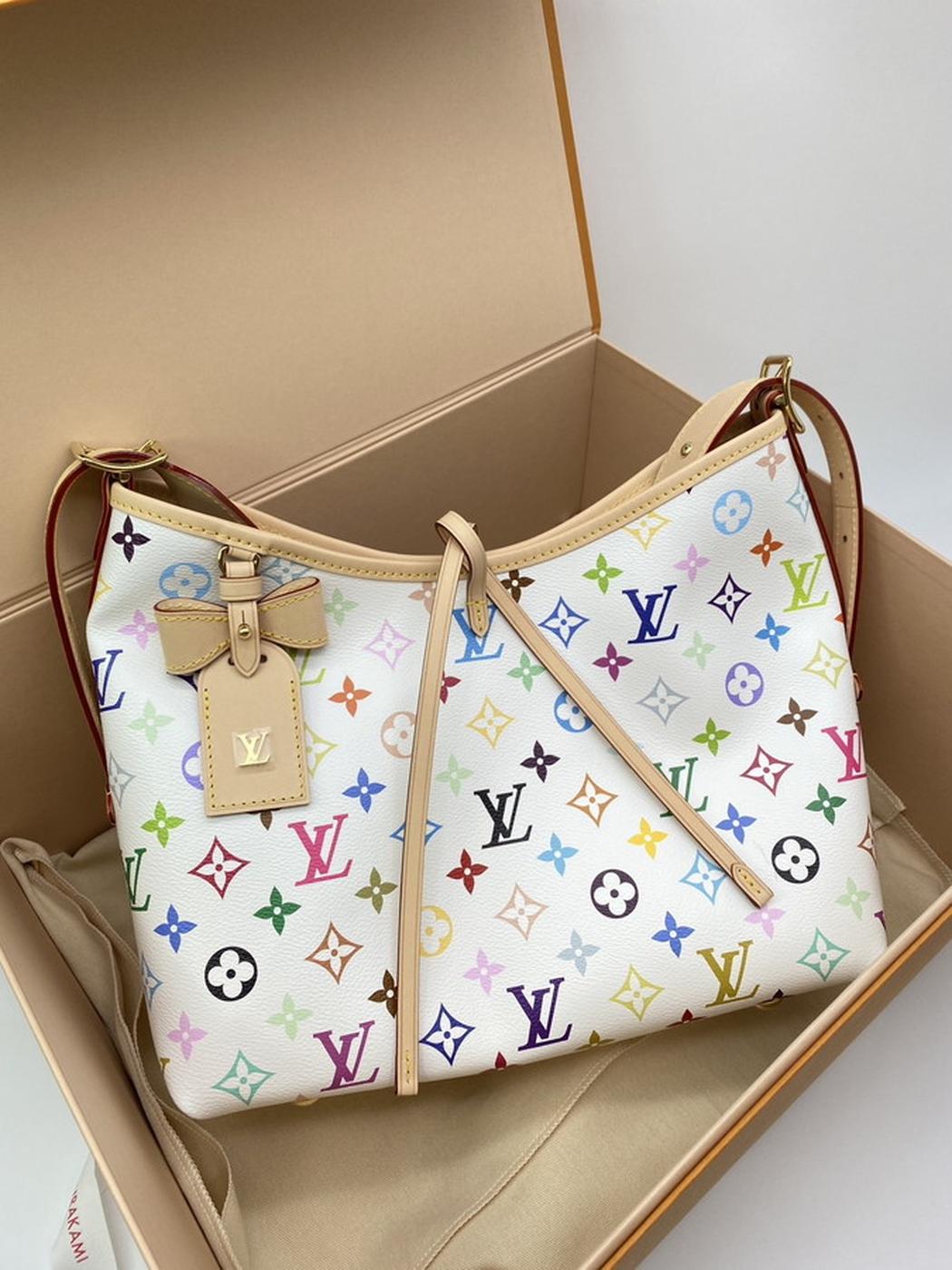 LOUIS VUITTON ルイヴィトン LV×TM 村上隆 キャリーオール NM PM モノグラム・マルチカラー M13661 管理番号：9166