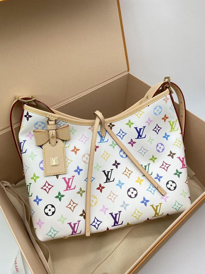 LOUIS VUITTON ルイヴィトン LV×TM 村上隆 キャリーオール NM PM モノグラム・マルチカラー M13661 管理番号：9166