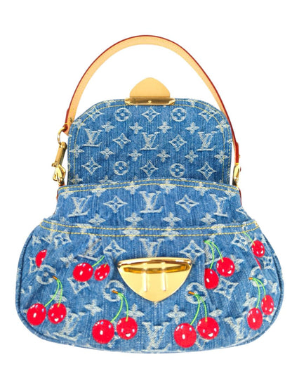 Louis Vuitton LV×TM Sunset Cherry Shoulder Bag Blue Product Number: 9560