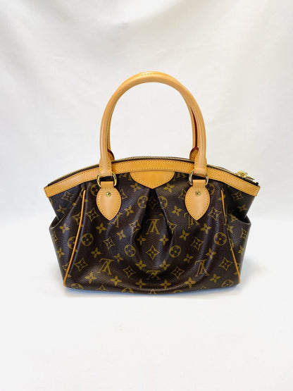 LOUIS VUITTON ルイヴィトン M40143 ティヴォリPM モノグラム ブラウン ハンドバッグ 管理番号：9590