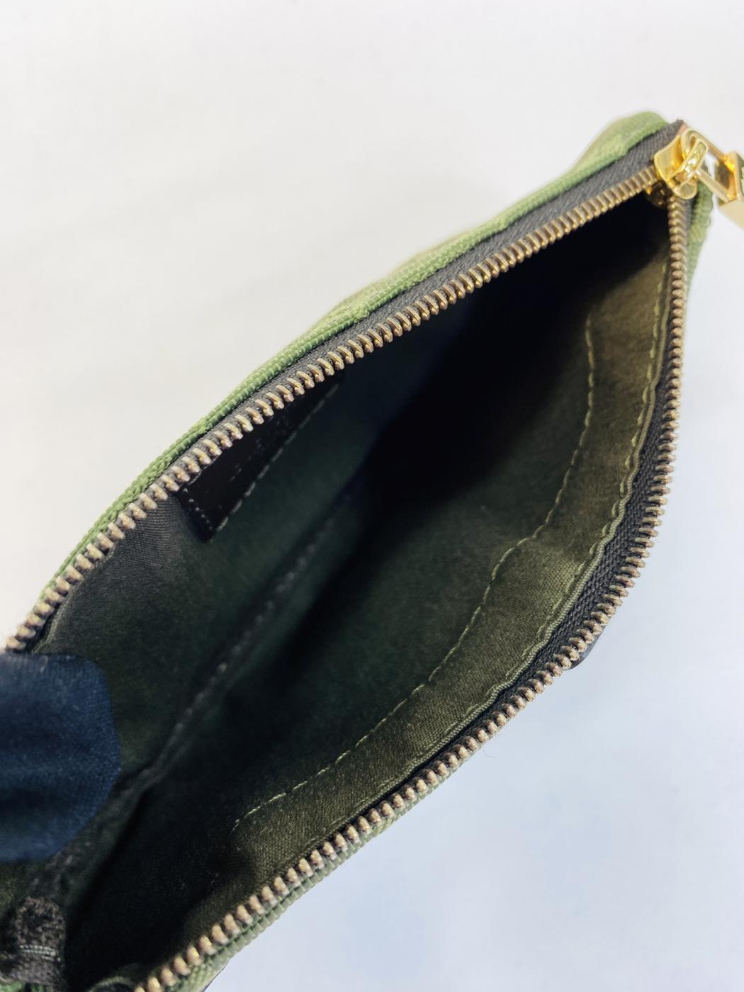 LOUIS VUITTON ルイヴィトン M92698 アン・ソフィ ポーチ モノグラムミニ カーキ 管理番号：9633