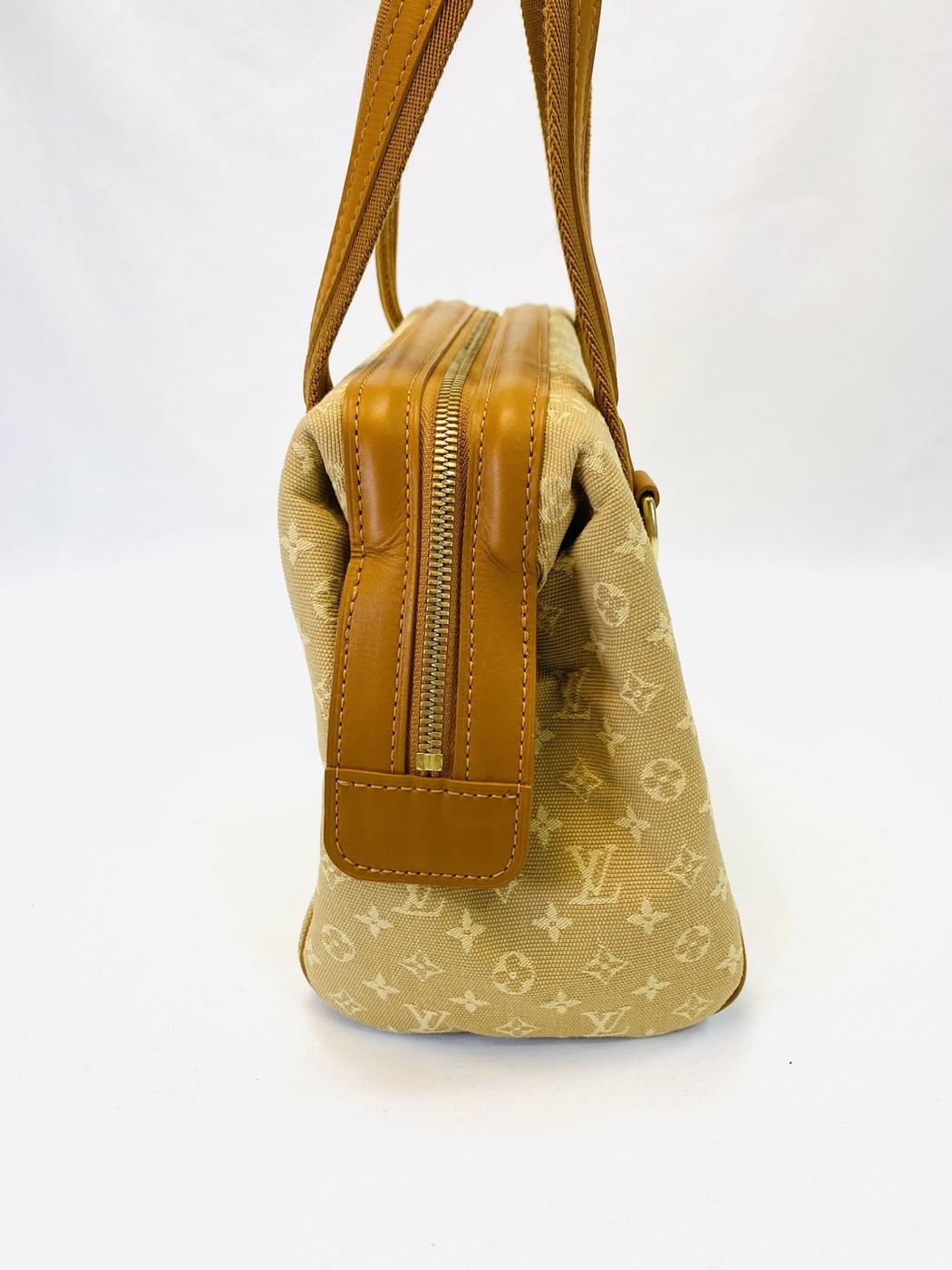 LOUIS VUITTON ルイヴィトン M92413 ジョセフィーヌPM トートバッグ モノグラムミニ ベージュ 管理番号：9638