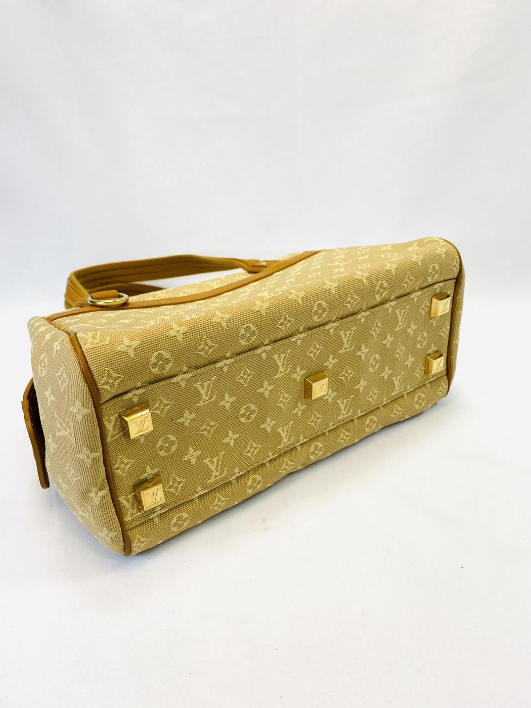 LOUIS VUITTON ルイヴィトン M92413 ジョセフィーヌPM トートバッグ モノグラムミニ ベージュ 管理番号：9638
