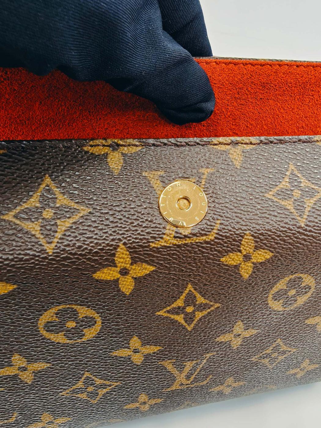LOUIS VUITTON ルイ・ヴィトン モノグラム レシタル ワンショルダー ハンドバッグ M51900　 管理番号：9743
