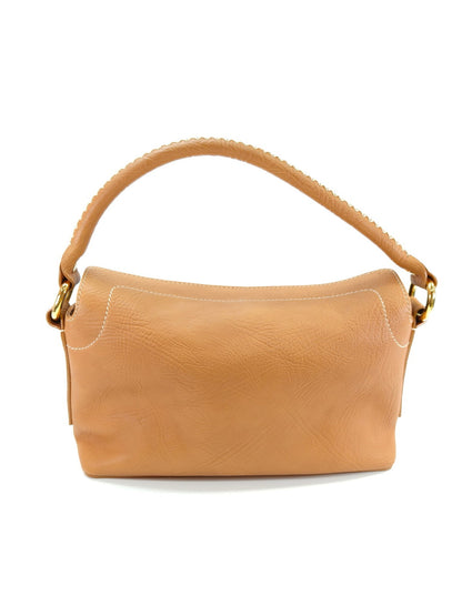 CELINE Boogie Stitch Handbag, One-Shoulder, Camel, Reference Number: 10126