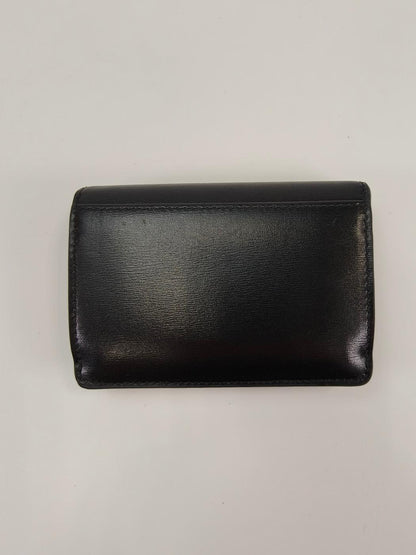 CELINE セリーヌ トリオンフ 二つ折り カードケース カードホルダー 名刺入れ ブラック 管理番号：10340