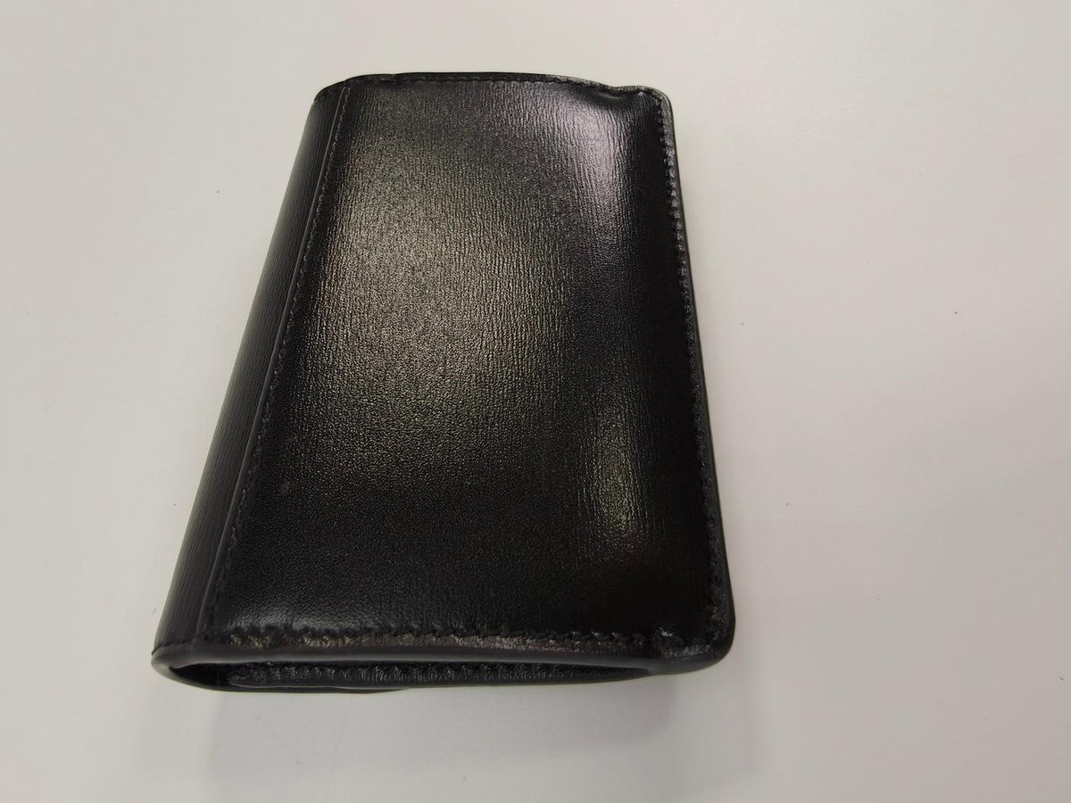 CELINE セリーヌ トリオンフ 二つ折り カードケース カードホルダー 名刺入れ ブラック 管理番号：10340
