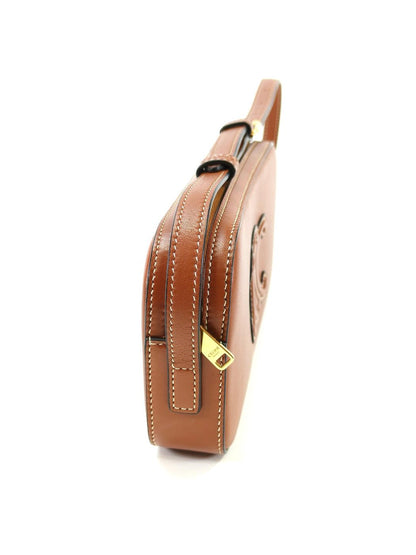 CELINE セリーヌ キュイル トリオンフ ショルダーバッグ ワンショルダー カメラバッグ タン 管理番号：10426