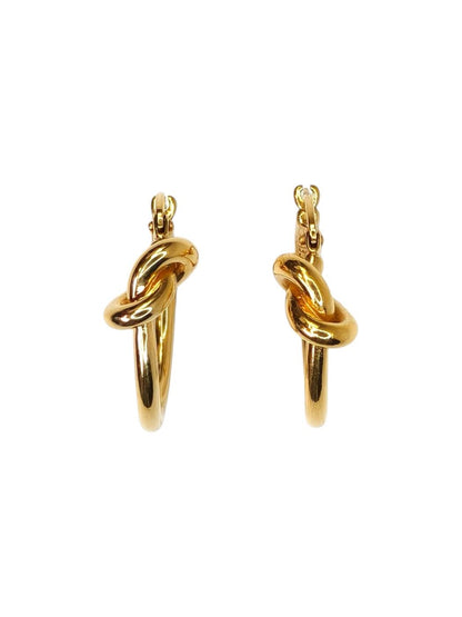 CELINE Knot Small Hoop Earrings Gold Product number: 11242