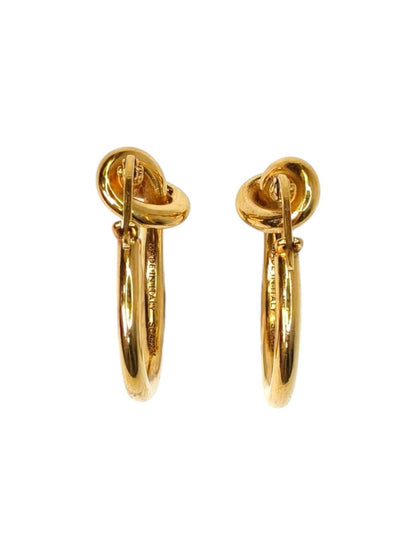 CELINE Knot Small Hoop Earrings Gold Product number: 11242