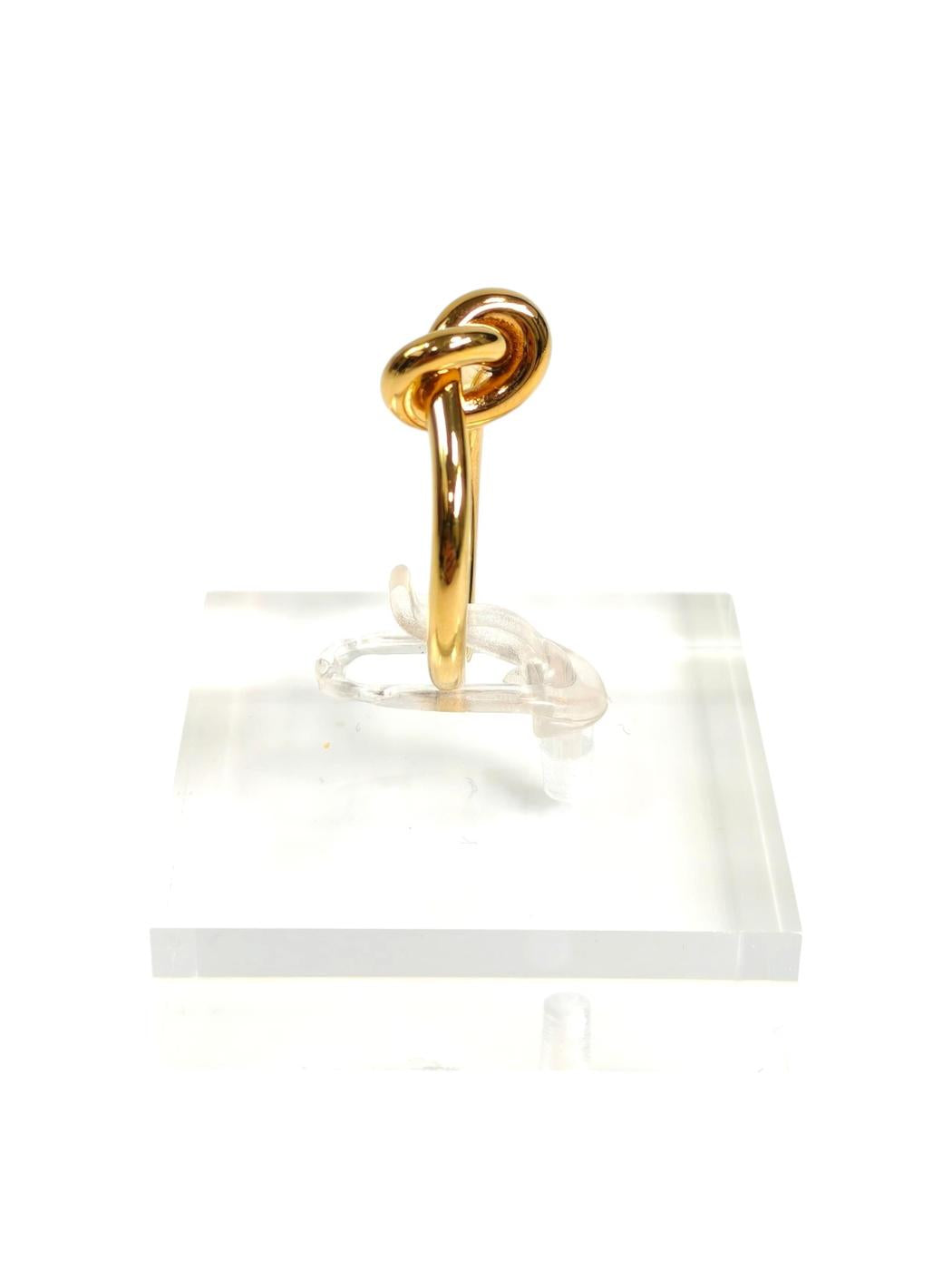CELINE Knot Ring Gold #54 Reference Number: 11243