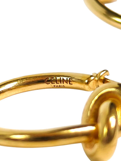 CELINE Knot Ring Gold #54 Reference Number: 11243