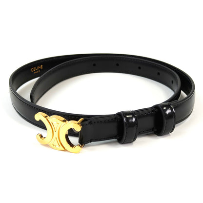CELINE Triomphe Belt Black Size 70 Ref: 11301