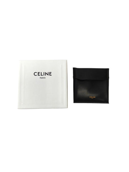 Celine セリーヌロゴ トリオンフ ピアス 金 ゴールドフィニッシュ ブラス 管理番号：11794