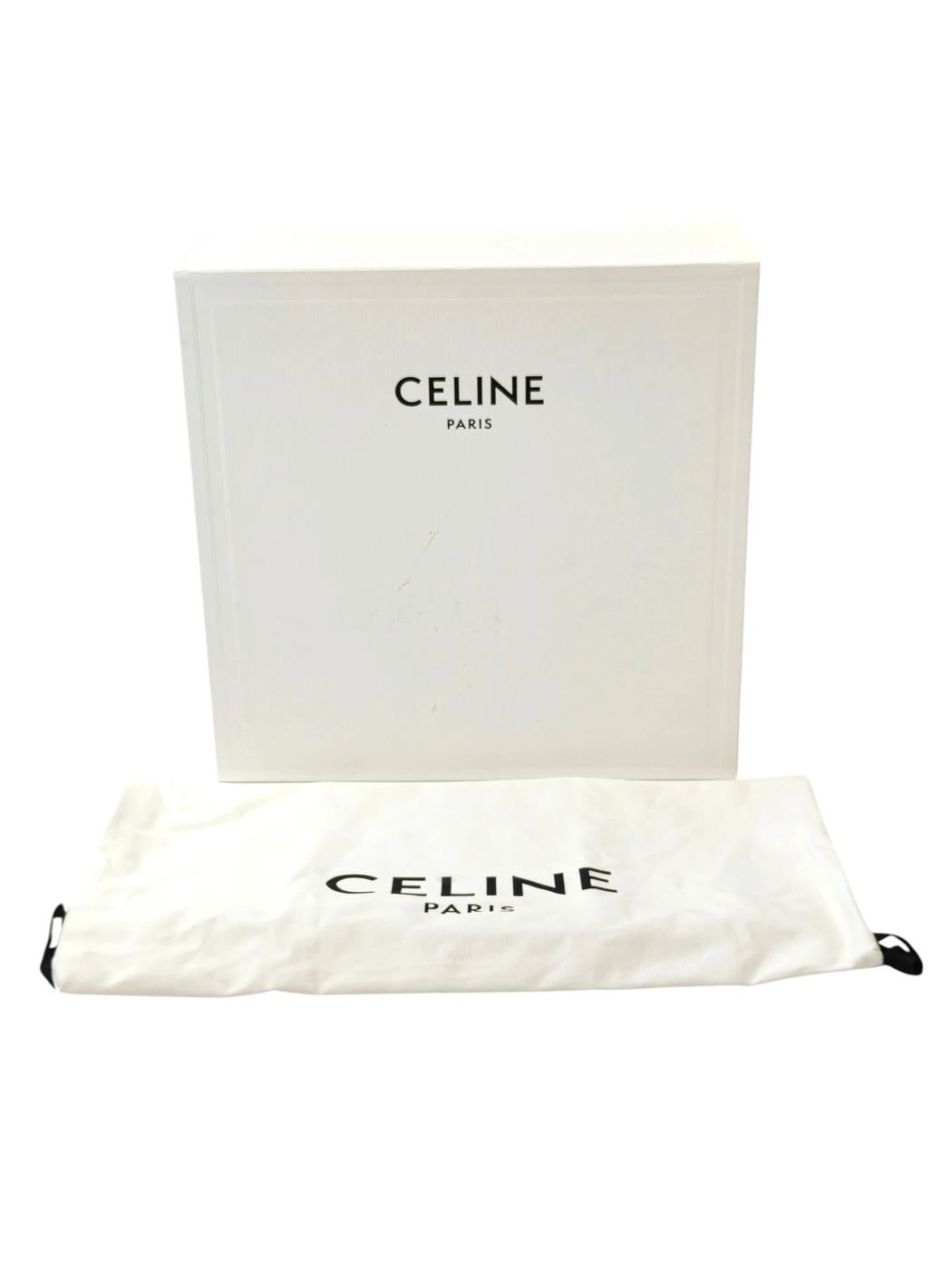 Celine Triomphe Small Boston Bag, Black, Control Number: 11831