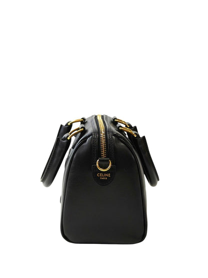 Celine Triomphe Small Boston Bag, Black, Control Number: 11831