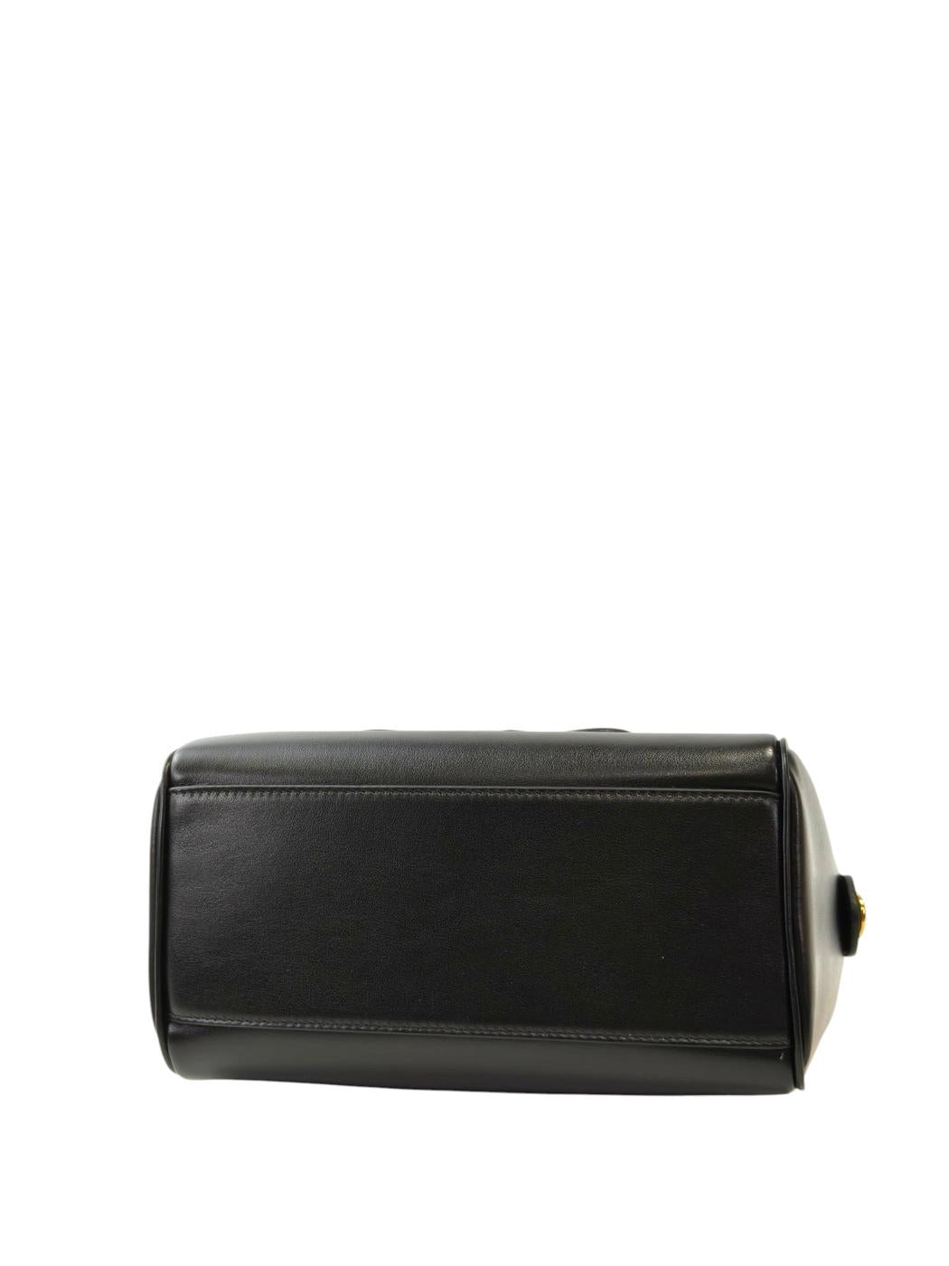 Celine Triomphe Small Boston Bag, Black, Control Number: 11831