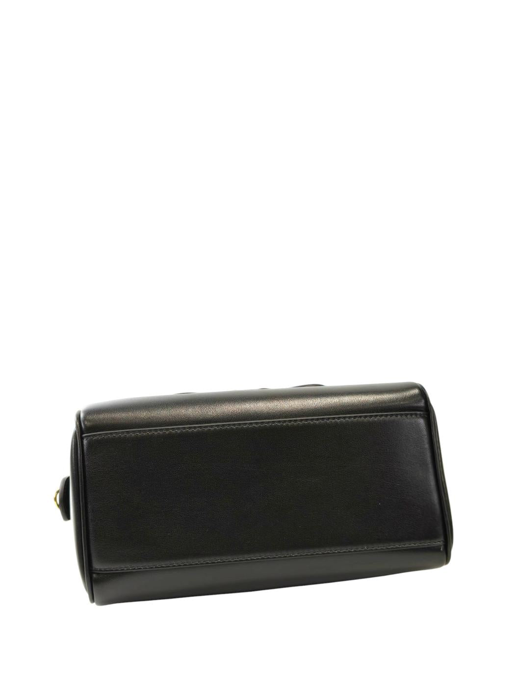 Celine Triomphe Small Boston Bag, Black, Control Number: 11831