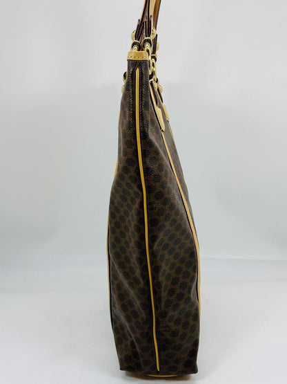 CELINE セリーヌ  マカダムトートバッグ 管理番号：6165