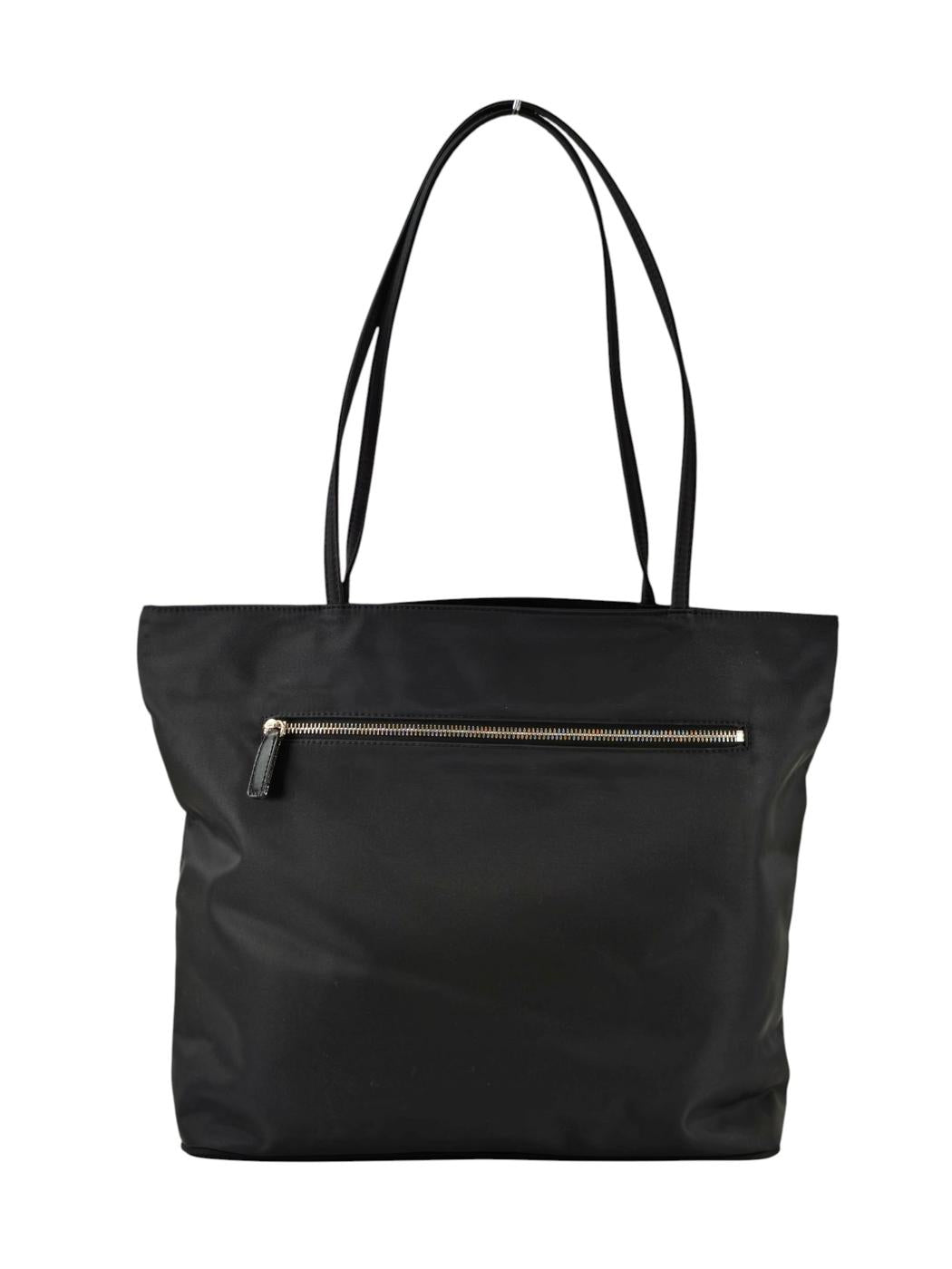FENDI 芬迪 尼龙托特包 黑色 管理编号：11281