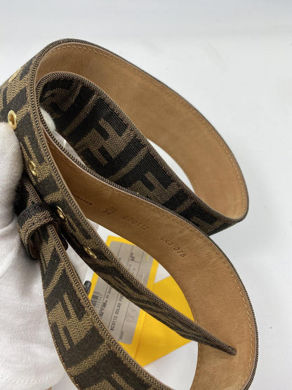 FENDI フェンディ ベルト FFロゴ ヴィンテージ ズッカ柄 管理番号：6557