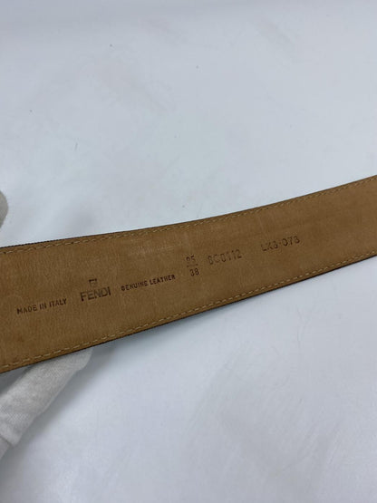 FENDI フェンディ ベルト FFロゴ ヴィンテージ ズッカ柄 管理番号：6557