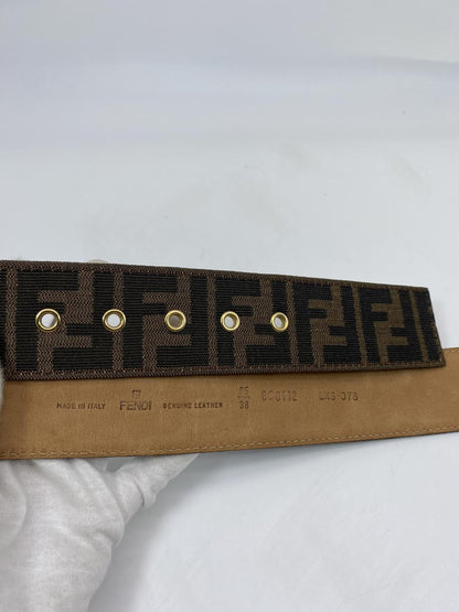 FENDI フェンディ ベルト FFロゴ ヴィンテージ ズッカ柄 管理番号：6557