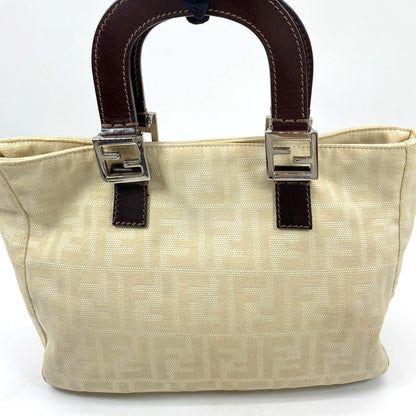 FENDI フェンディ ズッカ柄 ハンドバッグ 管理番号：6691★