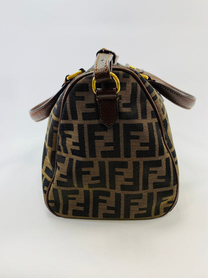 FENDI フェンディ ズッカ柄 ミニボストンバッグ 8BL121 2WAY ショルダーバッグ 管理番号：9660