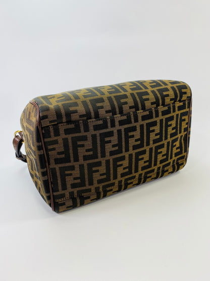FENDI フェンディ ズッカ柄 ミニボストンバッグ 8BL121 2WAY ショルダーバッグ 管理番号：9660