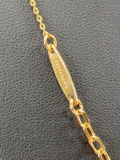 Ferragamo Vara Bow Necklace Gold Model Number: 11151