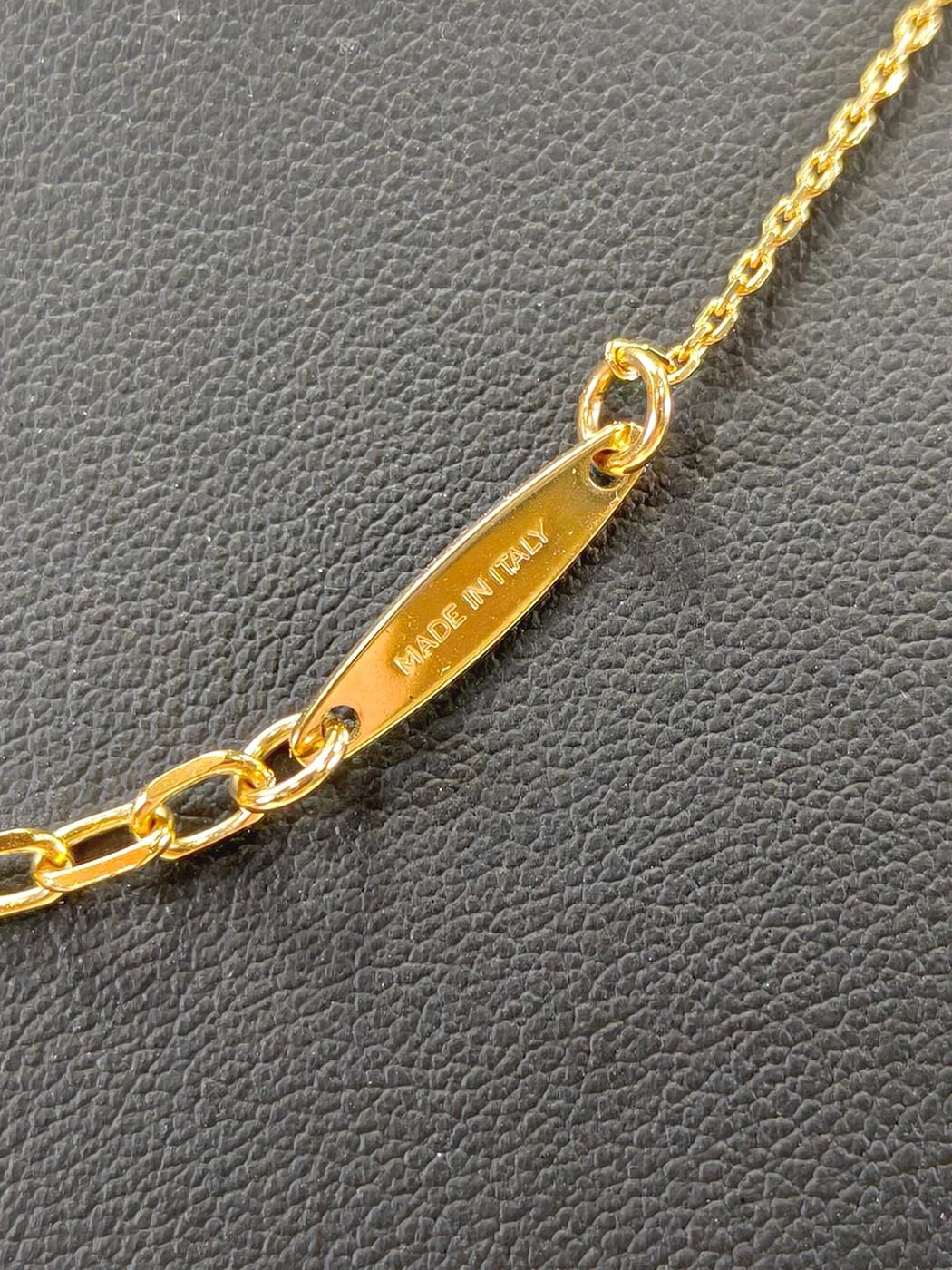 Ferragamo Vara Bow Necklace Gold Model Number: 11151