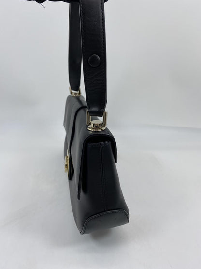 フェラガモ Salvatore Ferragamo ガンチーニ ワンショルダー ハンドバッグ ブラック 管理番号：7169
