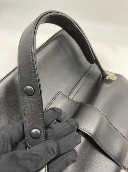 フェラガモ Salvatore Ferragamo ガンチーニ ワンショルダー ハンドバッグ ブラック 管理番号：7169