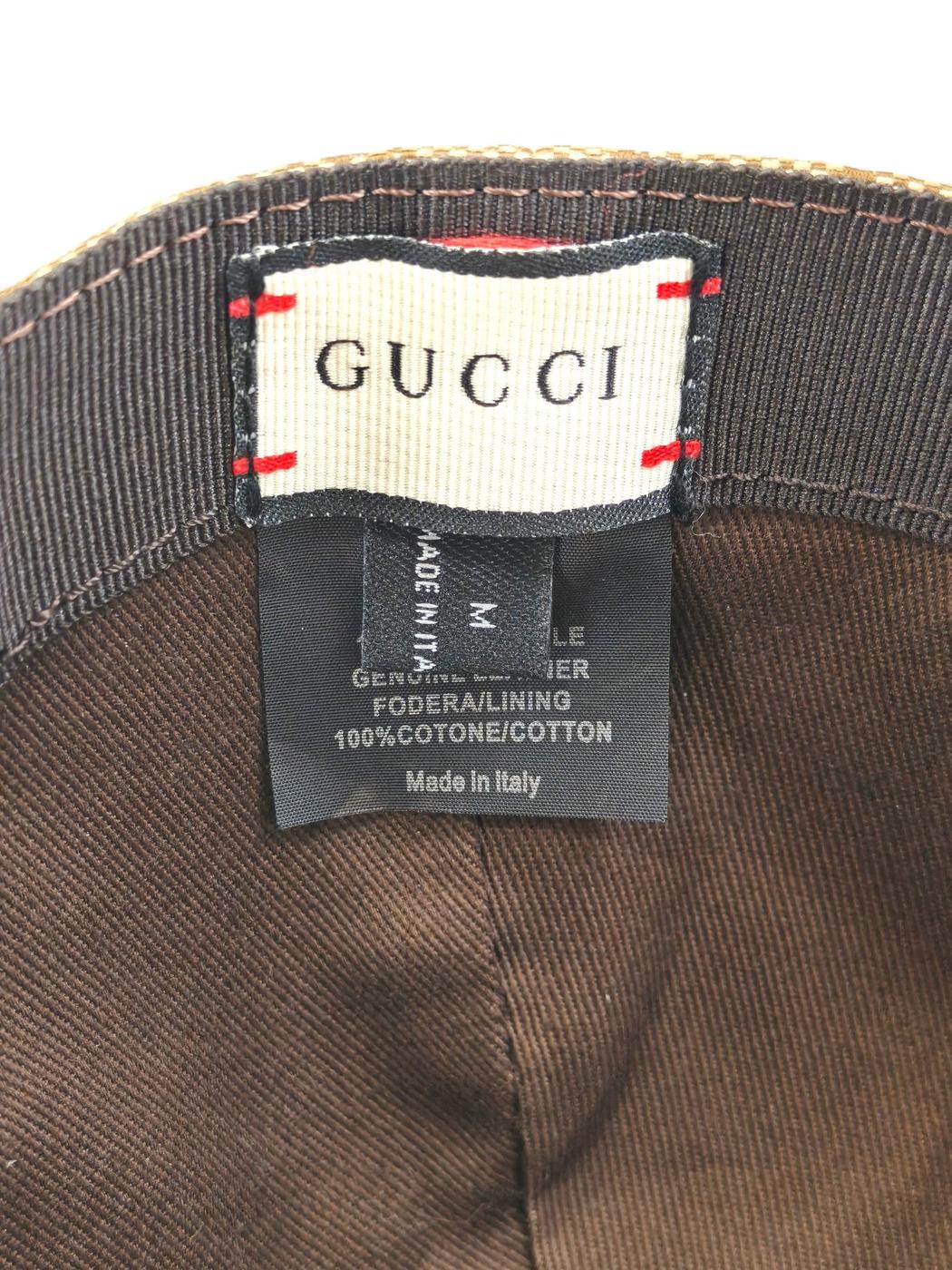 Gucci グッチ GGキャンバスベースボールキャップ ベージュ 管理番号：11514