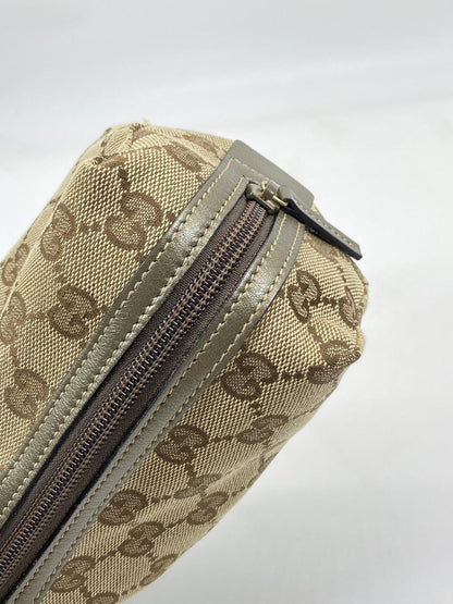 GUCCI GG Canvas Beige Women's Makeup Pouch, Reference Number: 5898