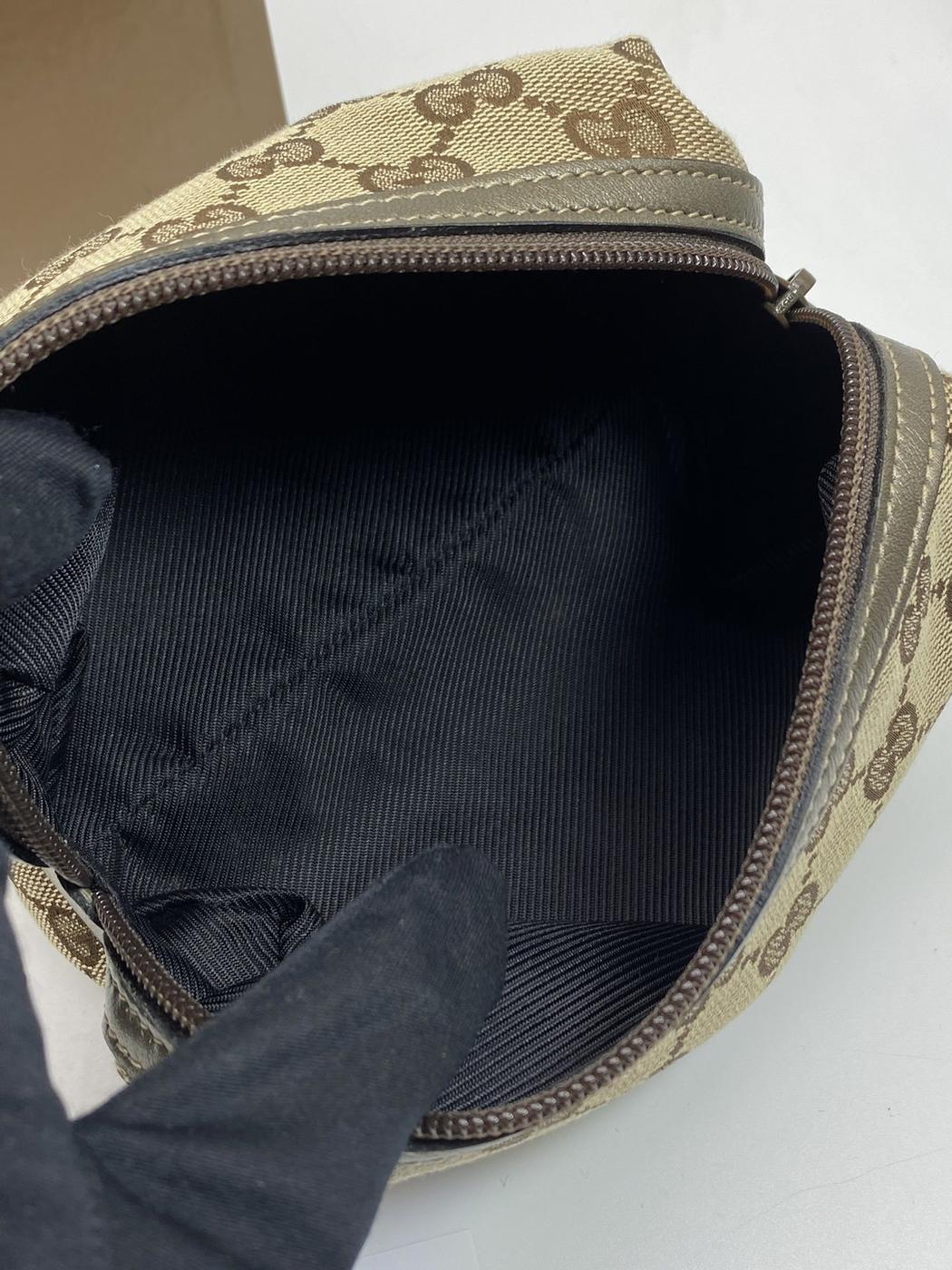 GUCCI GG Canvas Beige Women's Makeup Pouch, Reference Number: 5898