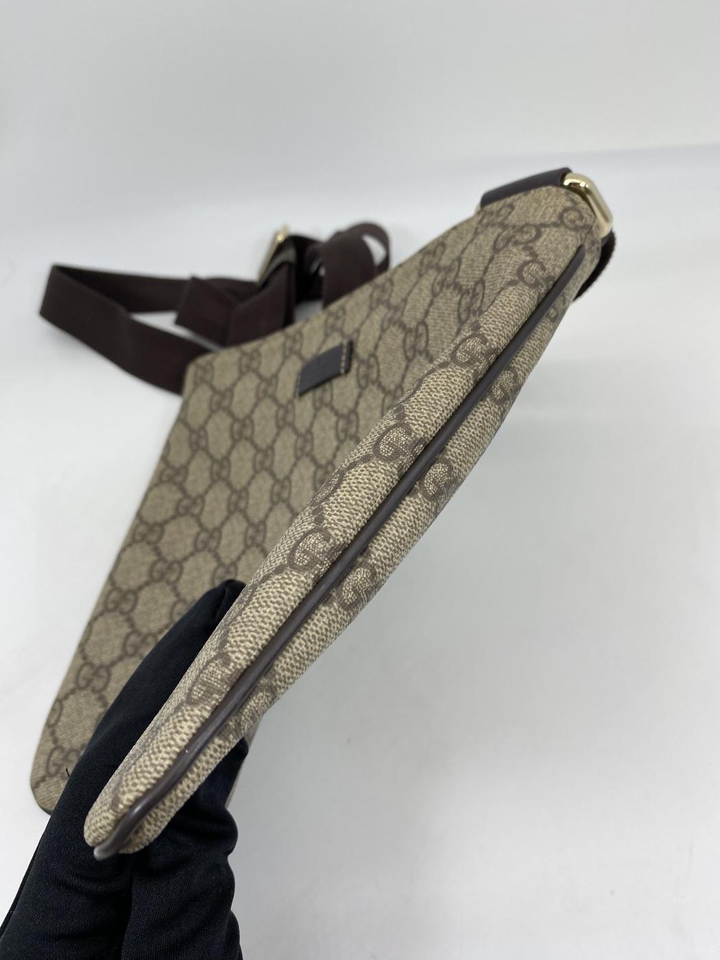 GUCCI 古驰 GG Supreme 单肩包 斜挎包 管理编号：6773