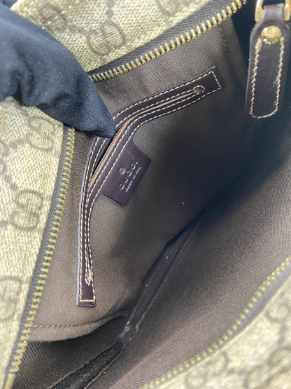 GUCCI 古驰 GG Supreme 单肩包 斜挎包 管理编号：6773