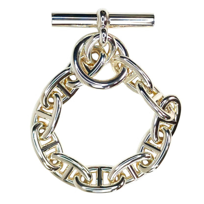 HERMES 爱马仕 Chaine d'Ancre TGM 11节手链 银色 管理编号：10623