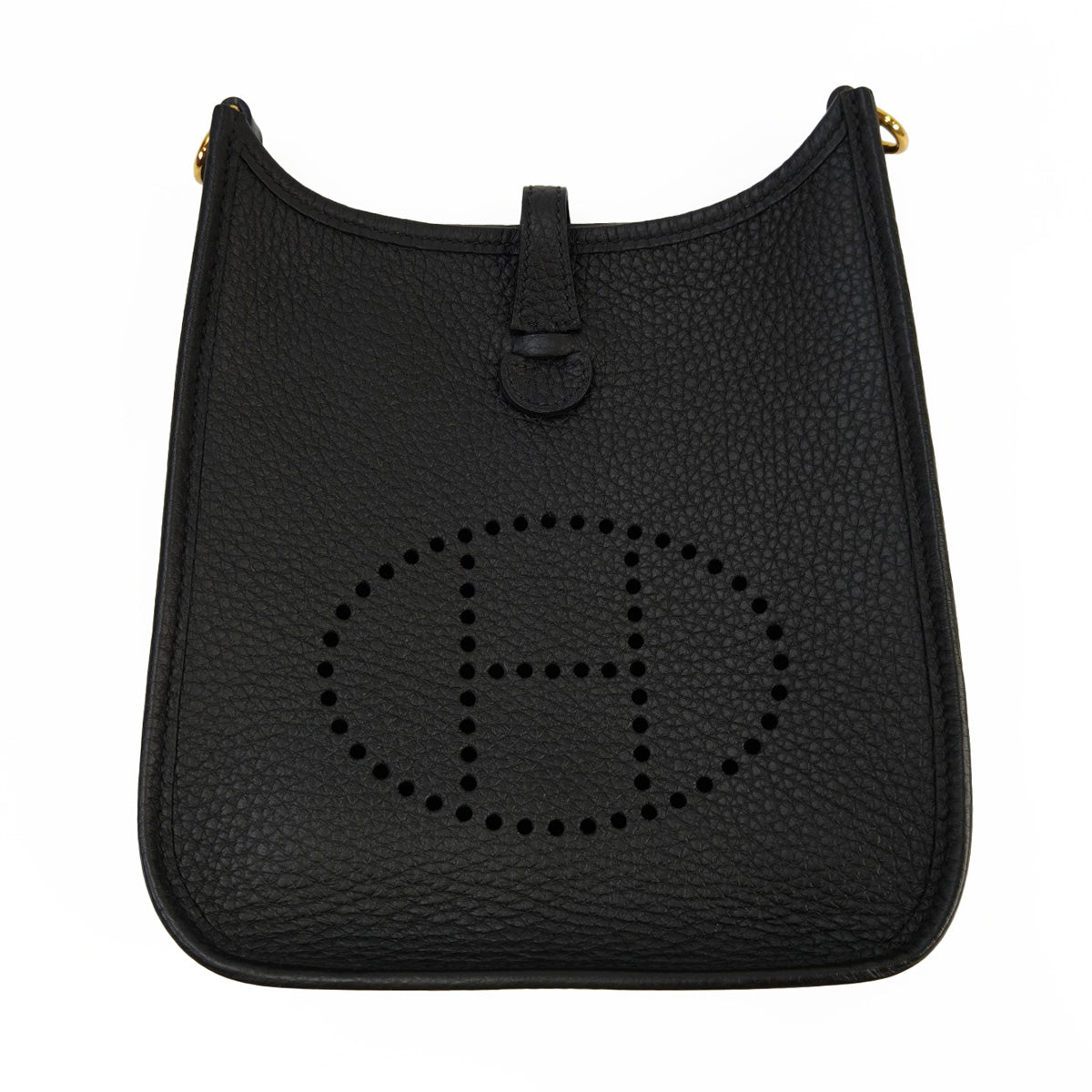 HERMES エルメス エブリンTPM ショルダーバッグ ブラック 管理番号：10794